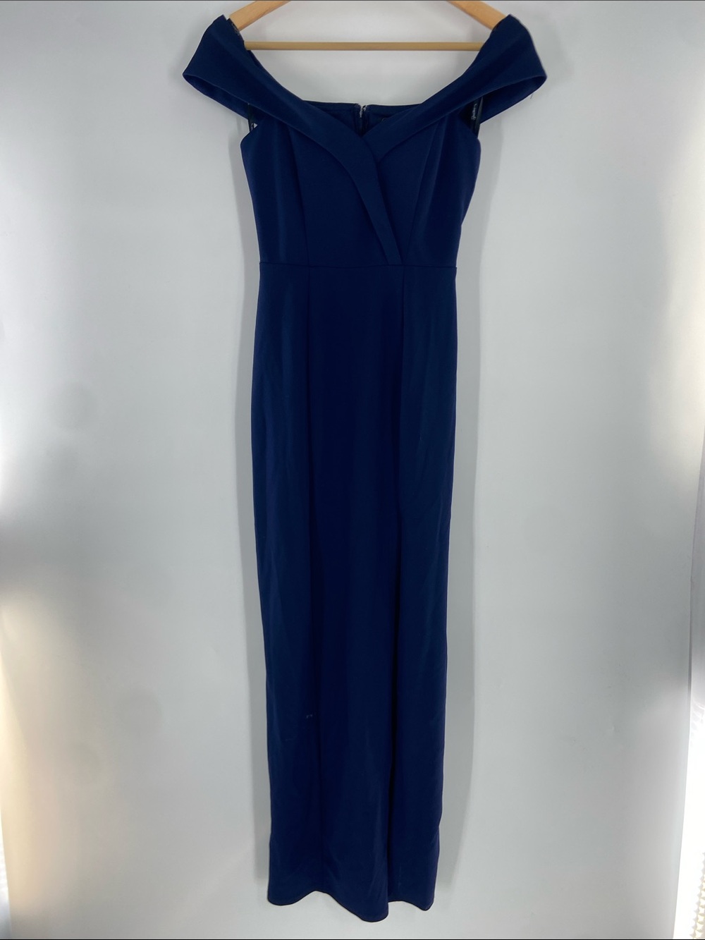 speechless Navy Blue Prom Maxi Dress Size 3 Gently Used